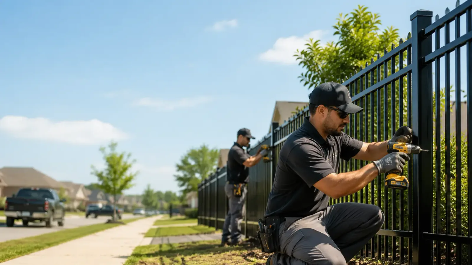 Metal Fence Installation in Stewart, OH